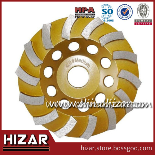 Diamond Turbo Cup Grinding Wheel with Steel Core